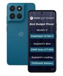 Motorola G57 Power 5G (Corsair, 8GB RAM, 128GB Storage) | Snapdragon 6s Gen 4 Processor | 6.72″ FHD+ Display | 50MP LYT-600 + 8MP Ultrawide | 8MP Selfie Camera | 7000mAh Battery, 33W TurboPower | IP64
