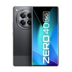 Infinix Zero 40 5G (Rock Black, 12GB RAM, 256GB Storage) | 4K 60FPS Video Recording | 144Hz 3D Curved AMOLED Display | 108MP OIS Triple Camera AI