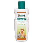 Himalaya Erina-EP Shampoo | 200 ml | Tick & Flea Control for Dogs & Cats | with Neem & Eucalyptus for Skin Health & Hygiene
