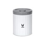 VAYA PRESERVE Thermal Insulated Lunch Box for Kids, Office Women, 440ml Stainless Steel Tiffin Box, Meal Container, Meal Jar, Suitable for One Pot Meal, White