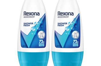 Rexona Shower Fresh Underarm Roll-On Deodorant for Women | 72H Odour Protections | 50ML (Combo Pack of 2)