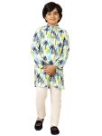 A.T.U.N. (ALL THINGS UBER NICE) Palm Tree Kurta & Pyjama Set