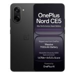 OnePlus Nord CE5 | Massive 7100mAh Battery | MediaTek Dimensity 8350 Apex | Powered by OnePlus AI | 12GB + 256GB | Black Infinity
