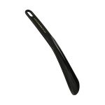 Chardonnay Shoe Horn | Travel Friendly Shoe Wearing Stick for Men & Women | Medium Handle | Easy Slip-On for Shoes | Elegant Business, Wedding & Casual Formal Footwear Accessory – Black
