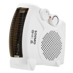 Amazon Brand – Solimo 2000/1000 Watts Room Heater with Adjustable Thermostat (ISI certified, White colour, Ideal for small to medium room/area)