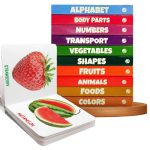 My First Library Set of 10 Board Books for Kids, Early Learning Book for Babies & Toddlers, Alphabets, Body Parts, Numbers, 2+ Years