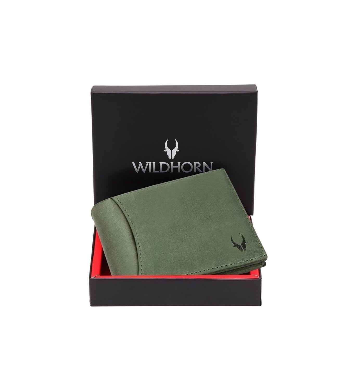 WildHorn Wildhorn India Oliver Green Leather Men’s Wallet (WH7311GREEN)