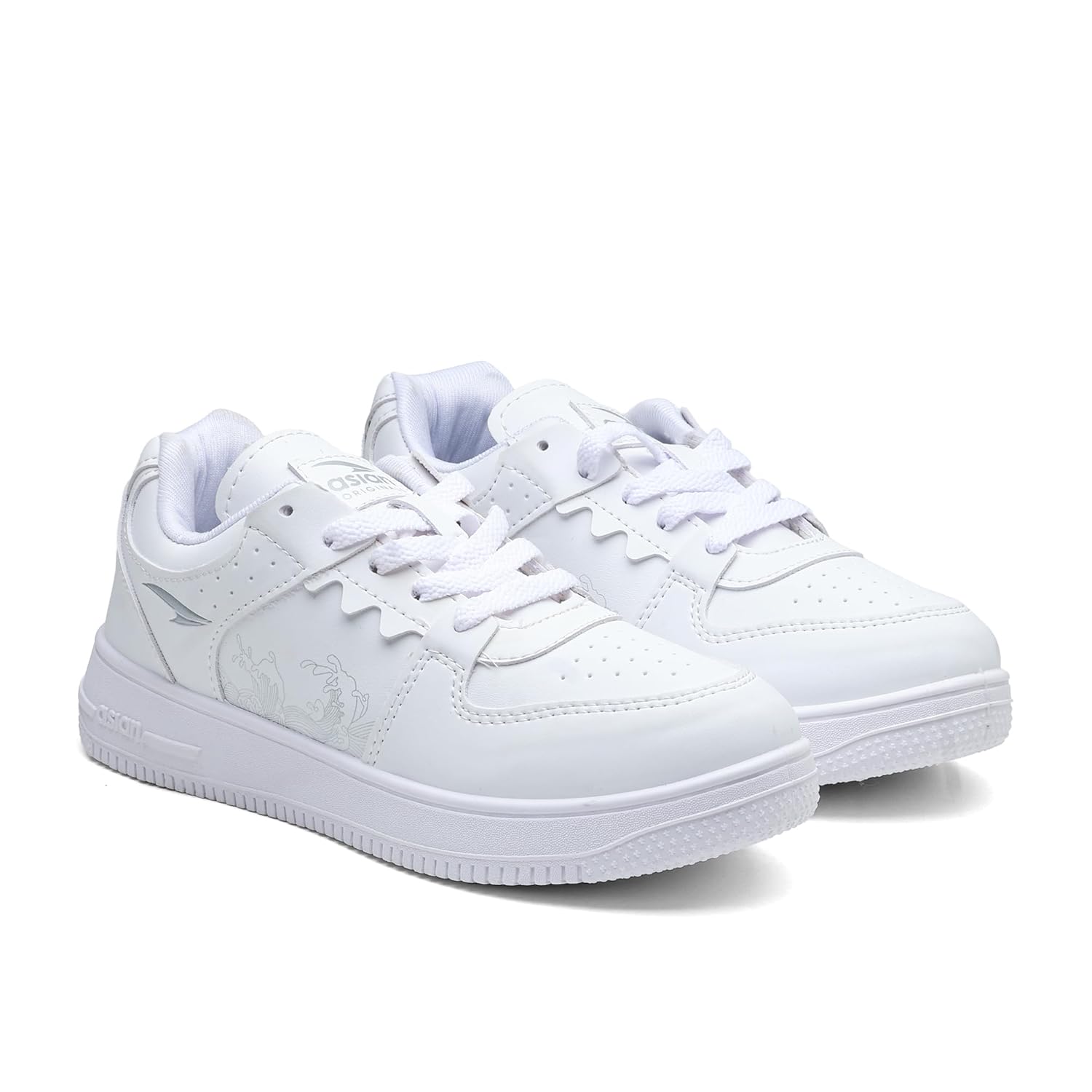 ASIAN Men THUNDER-07 Stylish Casual Mid Top Sneaker and Trendy Shoes with Laces for Men & Boys, Perfect, College, Parties and Outings, Lightweight, Comfortable, and Durable for All-Day Use