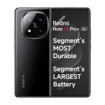 Redmi Note 14 Pro+ 5G Titan Black 8GB RAM 128GB Storage| 50 MP Triple Camera with Telephoto | Corning Gorilla Glass Victus 2 | IP 68 | SD 7s Gen 3
