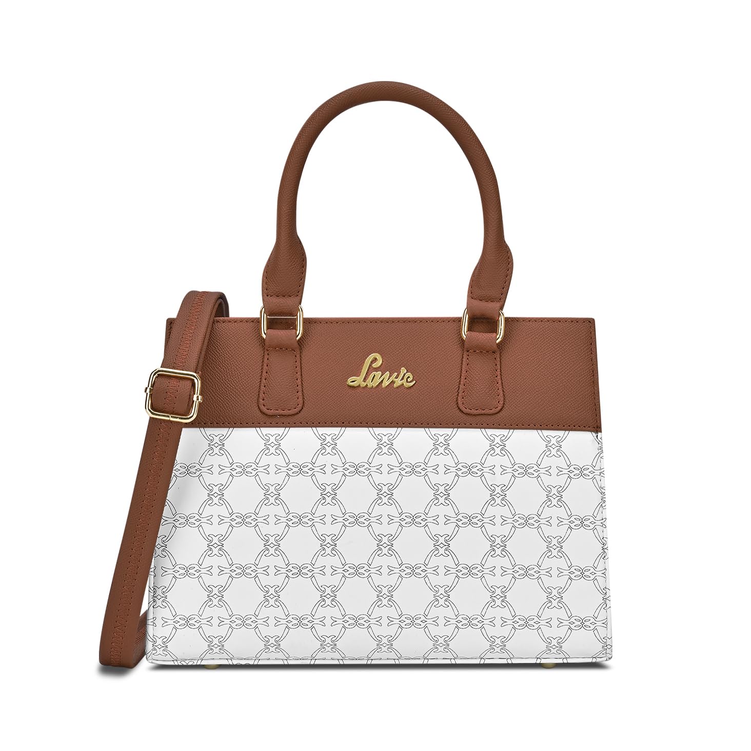 Lavie Women’s Mono Salma Solid Satchel Bag for Women | Satchel Handbag for Work | Ladies purse | Stylish Shoulder Bag | Gift For Ladies