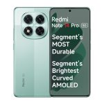 Redmi Note 14 Pro 5G Ivy Green 8GB RAM 128GB Storage |50 MP Sony Camera Setup|Corning Gorilla Glass Victus 2 | 1.5K 3D Curved AMOLED | Mediatek Dimensity 7300- Ultra