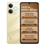 realme NARZO 80 Lite 4G (Beach Gold, 4GB+64GB) | 6300mAh Segment’s Biggest Battery | 7.94mm Slim Design | 300% Ultra Volume | Pulse Light: 9 Colors, 5 Glow Modes | Ai Assist