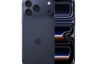 iPhone 17 Pro Max 256 GB: 17.42 cm (6.9″) Display with Promotion, A19 Pro Chip, Best Battery Life in Any iPhone Ever, Pro Fusion Camera System, Center Stage Front Camera; Deep Blue