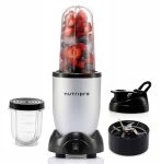 NutriPro Juicer Mixer Grinder – Smoothie Maker – 500 Watts (2 Jars & 1 Blade, Silver) – 2 Year Warranty