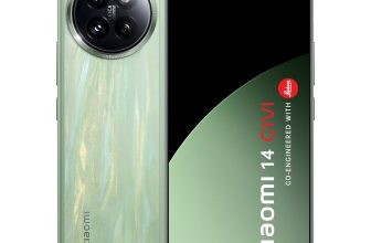 XIAOMI 14 Civi Matcha Green (8GB RAM 256GB Storage) | 50 MP Leica Triple Camera| SD 8s Gen 3 | 1.5K Quad Curved AMOLED HyperOS