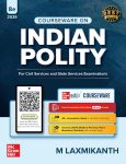 Indian Polity Courseware (English), 8e by M Laxmikanth for UPSC CSE 2025-26 | 40+ Conceptual Videos | 95 Well-structured Chapters | 18 Insightful … UPSC Main Exam Questions | Practice Questions