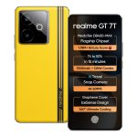 realme GT 7T (Racing Yellow,12GB+256GB) | MediaTek D8400 MAX | Strongest Battery Combo 7000mAh + 120W | AI 4K 60FPS Travel Camera | 360° Cooling IceSense Design with Graphene | 6000 nits Display
