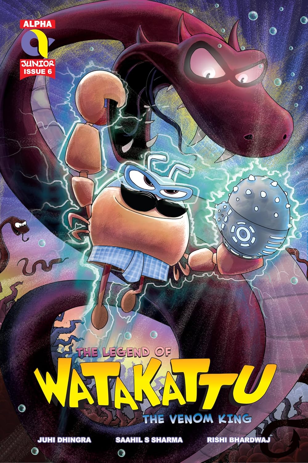 Alpha Comics | The Legend Of Watakattu-the Venom King | Issue 6 | English | Graphic Novel | New Release | Paperback