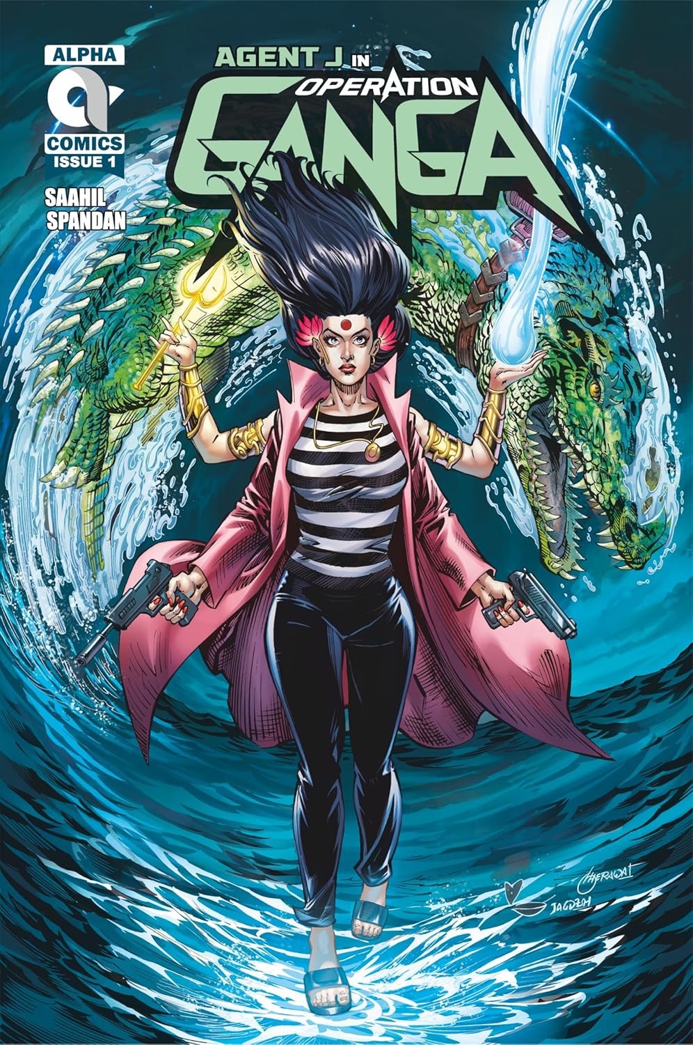 Alpha Comics | Agent J In Operation Ganga | Issue 1 | New Release | English | Paperback