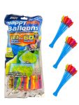 Holi Magic Balloons-Pack of 3 | 333 Self Sealing Water Balloons | Quick Fill Gubbare for Kids | Outdoor Holi Festival & Summer Party Fun Toy | Multicolor