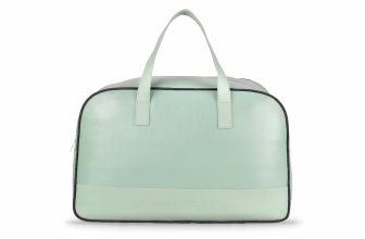 Priority Cult 001 Duffle Bag for Travel | Stylish Faux Leather | Lightweight and Comfortable for Travelling | Suitable for Men’s and Women’s One Size Green