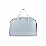Priority Cult 001 Duffle Bag for Travel | Stylish Faux Leather | Lightweight and Comfortable for Travelling | Suitable for Men’s and Women’s One Size Blue
