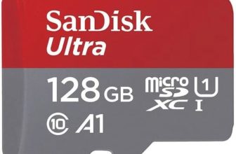 SanDisk Ultra 128GB microSDXC UHS-I, 140MB/s R, Memory Card, 10 Y Warranty, for Smartphones