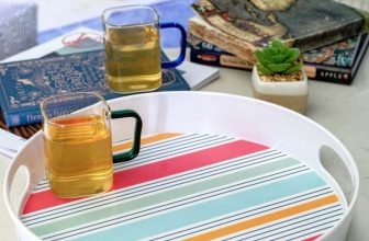 Melamine Round Serving Tray Mt-2410, Multicolor