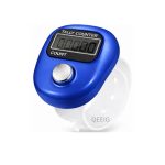 QEEIG Multiuse Finger Counter Portable Hand Finger Counting Machine Digital Head Electronic Tally Counter Pack of 1