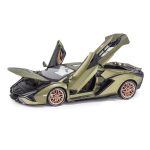 Lamborghini Car Toy Die-cast Metal Car Model Car Pull Back car Super car with Openable Doors with Sound and Light for Birthdays Gift Party Decorations Great for Kids Boys Girls ‎1:32 Scale
