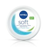 NIVEA Soft Light Moisturizer, 300 ml | Instant Hydration with Vitamin E & Jojoba Oil | Non-Greasy Cream for Face, Body and Hands | For Smooth, Healthy Skin