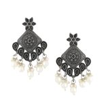 Amazon Brand – Myx Yellow Chimes For Myx Earrings For Women Gold Plated Minimalist Geometric Dangle Drop Earrings For Women And Girls