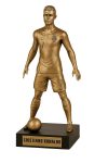 Football Player Resin Action Figure (Ronaldo-Inspired PG Edition) | Premium Sports Figurine for Fans, Kids & Collectors | Detailed Football Statue for Display, Decor & Gifting