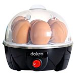 Electric Instant Egg Boiler | Boils 7 Eggs, 3 Boiling modes(soft, medium, hard) with Smart Overheat Protection feature | Black | Made in INDIA