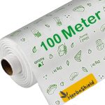 Herbal 100 Meter Food Wrapping Paper Roll – Premium Non-Stick Butter Wrapping, Re-Heatable Non Stick Paper, Parchment Paper