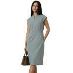 Van Heusen Women’s Regular Fit Half Sleeve Mid Thigh Length Sheath Dress