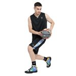 Nivia Street Art Combo Set (Street Art Basketball Jersey Set (Size-XL); Street Art Basketball No.7; Street Art Basketball Shoes (Size-9))(Pack of 3)