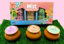 Niku Holi Colour – Herbal Organic Holi Gulal | Colour as Gentle as Mist | Non Toxic, Easy to Remove, Soft Skin Friendly | Pack of 3-80gm *3 | Holi Gift Pack for Family, Party