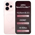 Oppo Reno15Pro mini 5G (Crystal Pink, 12GB RAM, 256GB Storage) with No Cost EMI/Additional Exchange Offers