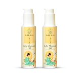 Pure Aura Baby Massage Oil (Pack of 2, 100ml Each) | 100% Natural & Ayurvedic | Nourishes Skin & Hair | Chemical-Free, Safe for Newborns & Sensitive Skin | Doctor Recommended | Value Pack for Daily Baby Massage