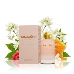 Decoy Luxury Peachy Sass Eau De Parfum – 100ml | Long Lasting Fruity Floral Perfume for Women | Neroli, Raspberry & Honey | Fresh Daily Scent for Office & College | Luxury Gift for Her
