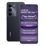 realme NARZO 80 Lite 5G (Onyx Black, 4GB+128GB) | 6000mAh Long-Lasting Battery | MediaTek Dimensity 6300 5G | AI Assist | IP64 Rated Water & Dust Resistance | Military-Grade Durability