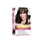 L’Oréal Paris Permanent Hair Colour, Radiant At-Home Hair Colour with up to 100% Grey Coverage, Pro-Keratin, Up to 8 Weeks of Colour, Excellence Crème, 3 Natural Darkest Brown, 72ml+100g