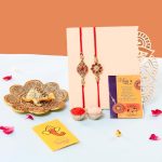 Collectible India Rakhi Gift Combo for Brother Bhaiya, Rakshabandhan Gifts Combo Rakhi for Rakshabandhan Gifts for Bhaiya Boy Men – Tortoise Vastu Gift, Fengshui Showpiece (M2- Set of 2 Rakhi)