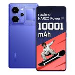 realme NARZO Power 5G (Titan Blue,8GB+256GB) 10001mAh Power. Stay Unstoppable. | 144Hz Curved+ AMOLED Display | Revolutionary Dual-Chip System | 50MP Sony OIS Camera