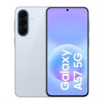 Samsung Galaxy A57 5G (Awesome Icyblue, 8GB RAM, 256GB Storage), Agentic AI, Triple Camera with Nightography Video, 2 Days Battery Life, 6 Gen OS Upgrades, IP68, 6.9mm Sleek, with No Cost EMI