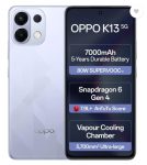 OPPO K13 5G with 7000mAh and 80W SUPERVOOC Charger in-The-Box, ICY Purple (8GB, 256GB)