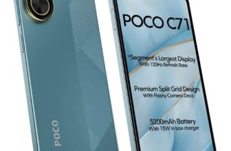 POCO C71, Cool Blue (4GB, 64GB)