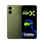 POP X (Chilly Green, 4GB+64GB) | 120Hz 6.74″ Smooth Display| IP64 Protection & Drop Resistant | No Network Communication* | AI Active Noise Cancellation | AI Song Identification |AI Flash Snap|5000mAh