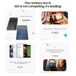 Samsung Galaxy S24 Snapdragon 8 Gen 3 5G (Onyx Black, 128 GB) (8 GB RAM)